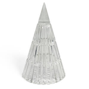 Vintage Clear Glass Decorative Tree